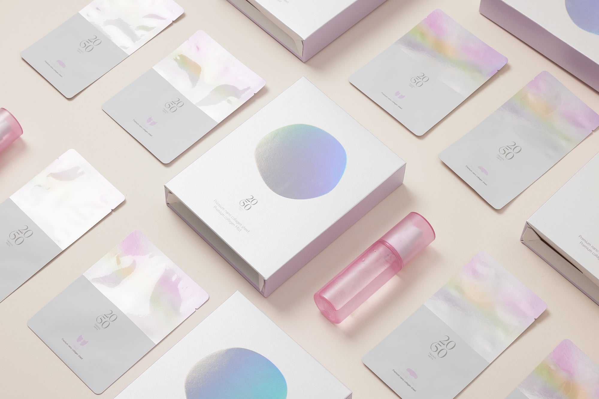 2050 プレミアムナノコラーゲンシート × プレミアム ナノコラーゲン ミスト(化粧水)80ml